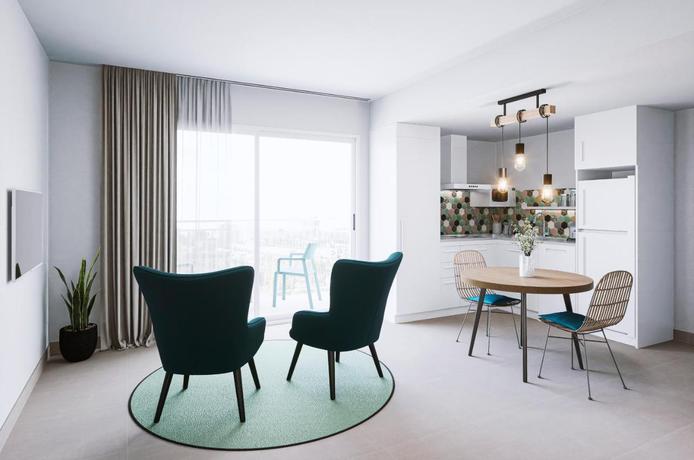 Imagen de la habitación del Apartamentos Bamblue Boutique. Foto 8