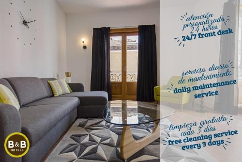 Imagen de la habitación del Apartamentos B&B Apartamentos Madrid Centro Fuencarral 46. Foto 5