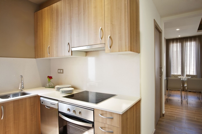 Imagen de la habitación del Apartamentos Barcelona Mila. Foto 11