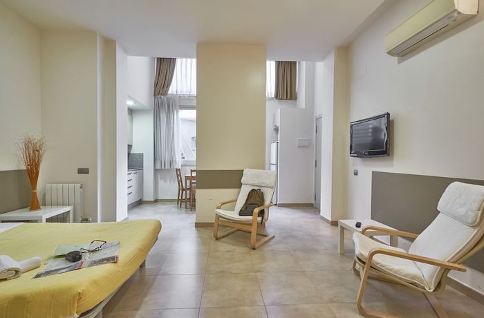 Imagen de la habitación del Apartamentos Barcelona Sants Station Apartments. Foto 4
