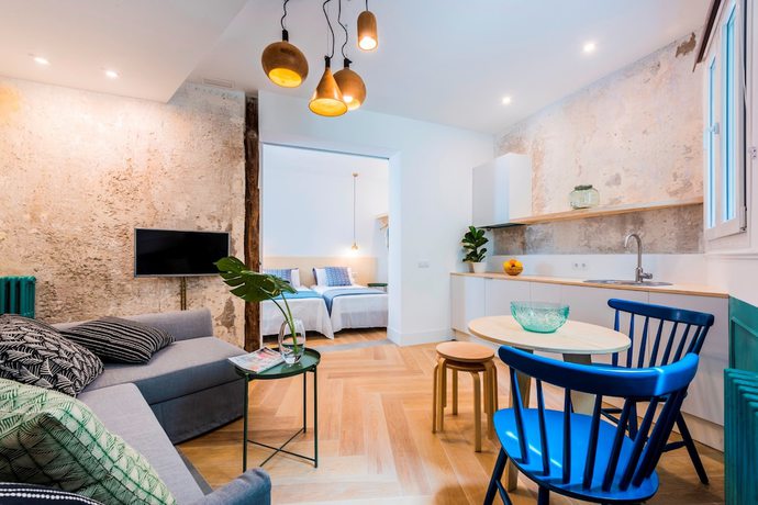 Imagen de la habitación del Apartamentos Be Mate Gran Vía Suites. Foto 4