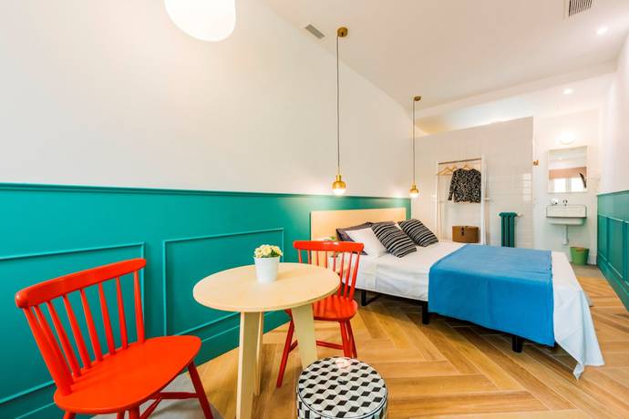 Imagen de la habitación del Apartamentos Be Mate Gran Vía Suites. Foto 5