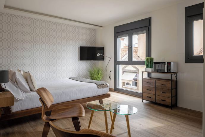 Imagen de la habitación del Apartamentos Be Mate M&aacute;laga Playa. Foto 7