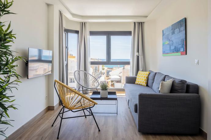 Imagen de la habitación del Apartamentos Be Mate M&aacute;laga Playa. Foto 11