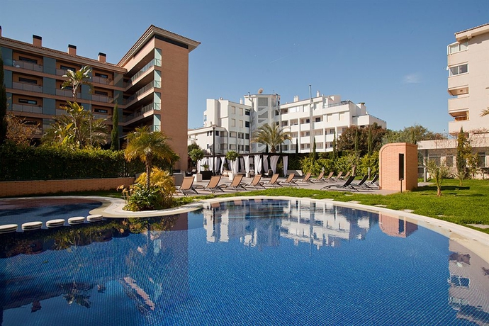 Imagen de la piscina del Apartamentos Boulevard, El Albir - Alfaz del Pi. Foto 7