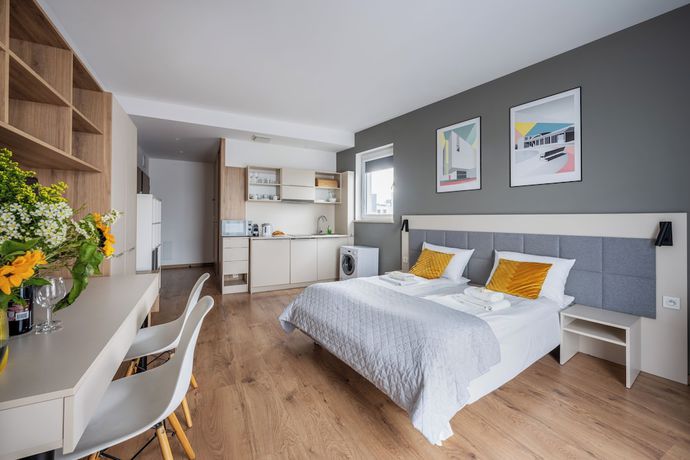 Imagen de la habitación del Apartamentos City Break Wolska. Foto 5