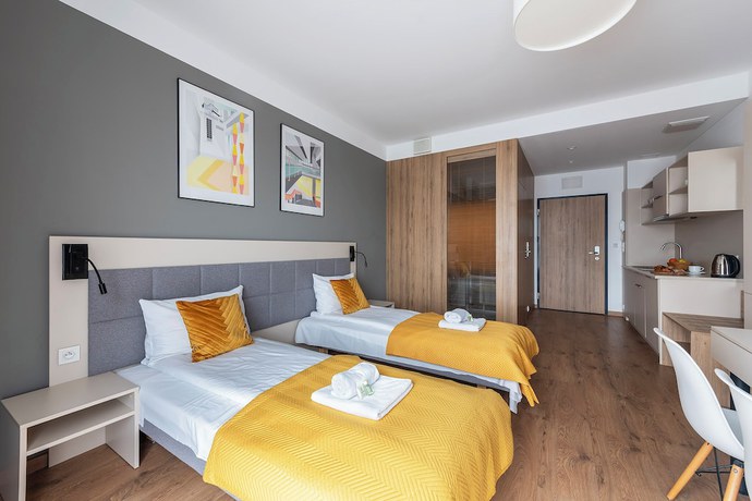 Imagen de la habitación del Apartamentos City Break Wolska. Foto 8