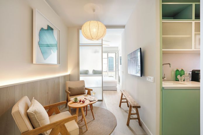 Imagen de la habitación del Apartamentos Coeo Frailes Design. Foto 6