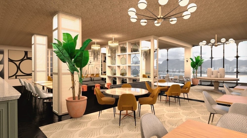 Imagen del bar/restaurante del Apartamentos Daina. Foto 8