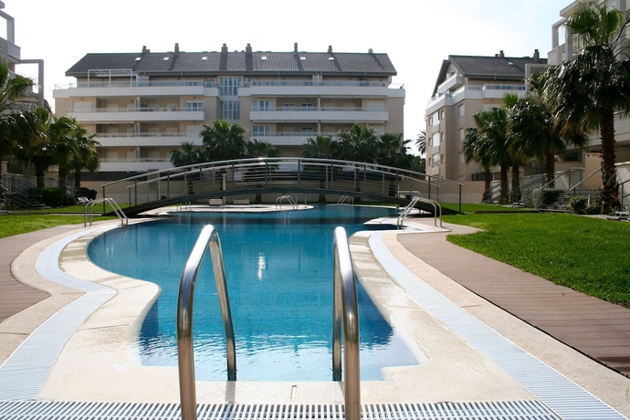 Imagen de la piscina del Apartamentos Elegance, Denia. Foto 17