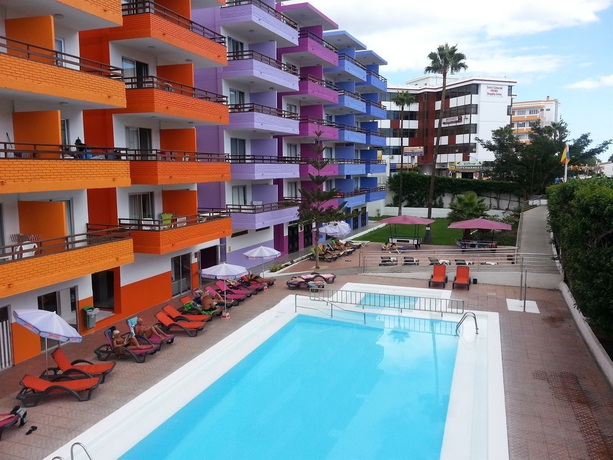 Imagen de la piscina del Apartamentos Eó Las Gacelas. Foto 9