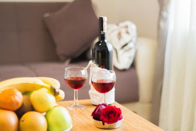 Imagen del bar/restaurante del Apartamentos Feyza Apartments. Foto 6