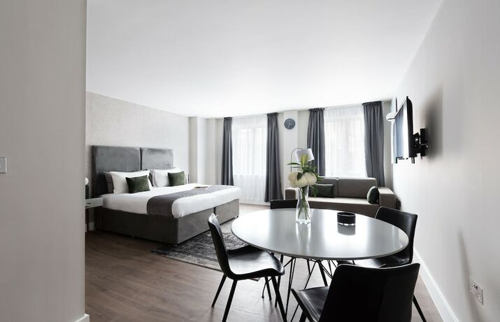 Imagen de la habitación del Apartamentos Fitzrovia apartments by DMONTRIO. Foto 13