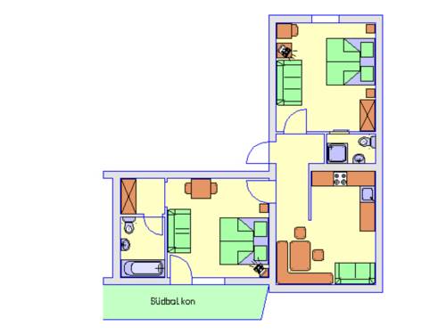 Imagen de la habitación del Apartamentos Garni Hubertus. Foto 11
