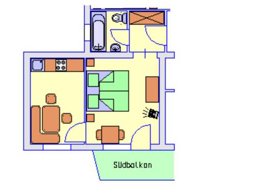 Imagen de la habitación del Apartamentos Garni Hubertus. Foto 12