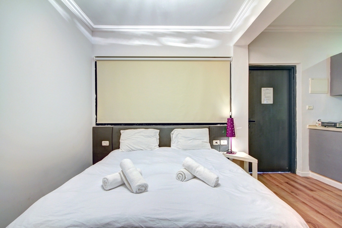 Imagen de la habitación del Apartamentos Geula Beach Boutique. Foto 12