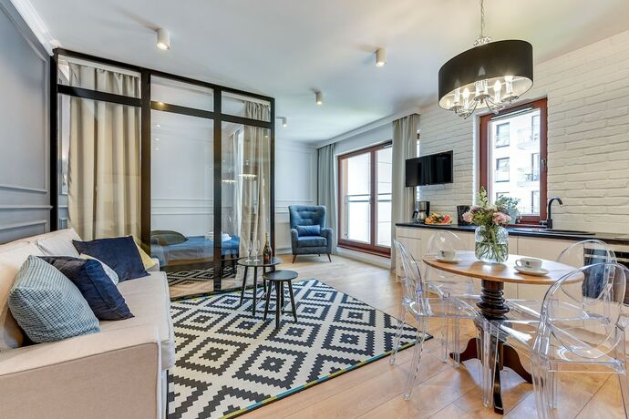 Imagen de la habitación del Apartamentos Grano Apartments Nowa Motława. Foto 12