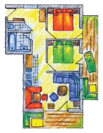 Imagen de la habitación del Apartamentos Haus Florian. Foto 4