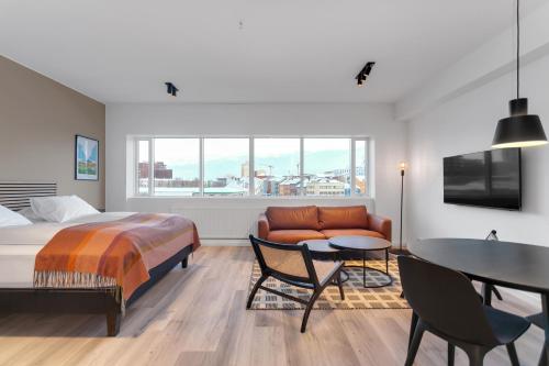 Imagen de la habitación del Apartamentos Hlemmur Suites. Foto 5