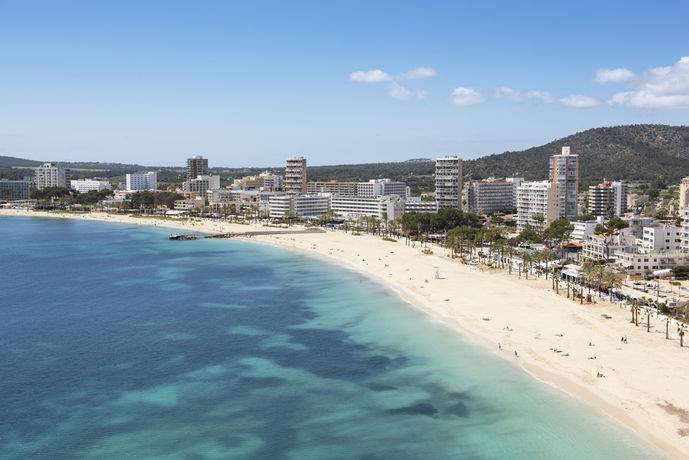 Imagen de los exteriores del Apartamentos Hotel Hsm S&aacute;ndalo Beach. Foto 9