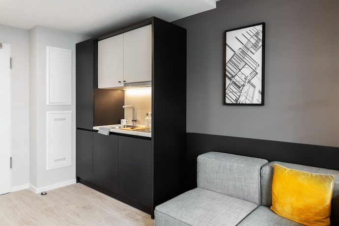 Imagen de la habitación del Apartamentos JOYN Cologne - Serviced. Foto 15