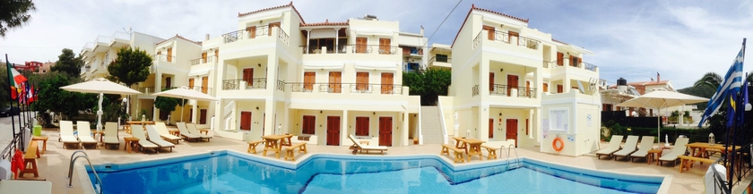 Imagen de la piscina del Apartamentos Kostis Villas. Foto 9