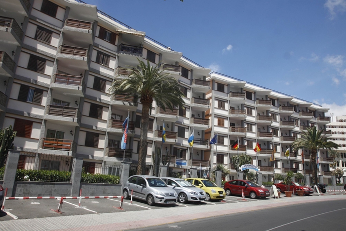 Imagen de los exteriores del Apartamentos Las Góndolas, Playa del Inglés. Foto 9