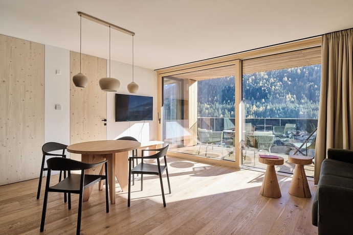Imagen de la habitación del Apartamentos L&auml;rchenlodge SkySpa und Rooftop Pool. Foto 11
