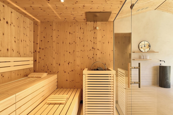 Imagen de los interiores del Apartamentos L&auml;rchenlodge SkySpa und Rooftop Pool. Foto 14