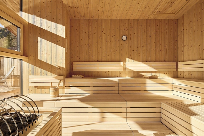 Imagen de los interiores del Apartamentos L&auml;rchenlodge SkySpa und Rooftop Pool. Foto 15