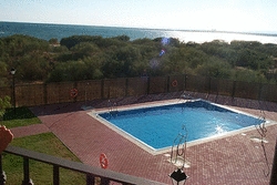 Imagen de la piscina del Apartamentos Leo Los Mirlos. Foto 6