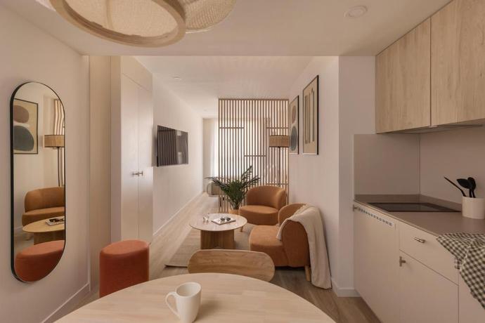 Imagen de la habitación del Apartamentos L&iacute;bere Alicante Rambla. Foto 12