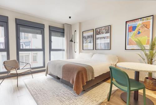 Imagen de la habitación del Apartamentos L&iacute;bere Madrid Malasa&ntilde;a. Foto 6