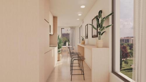 Imagen de la habitación del Apartamentos Líbere Pamplona Yamaguchi. Foto 10