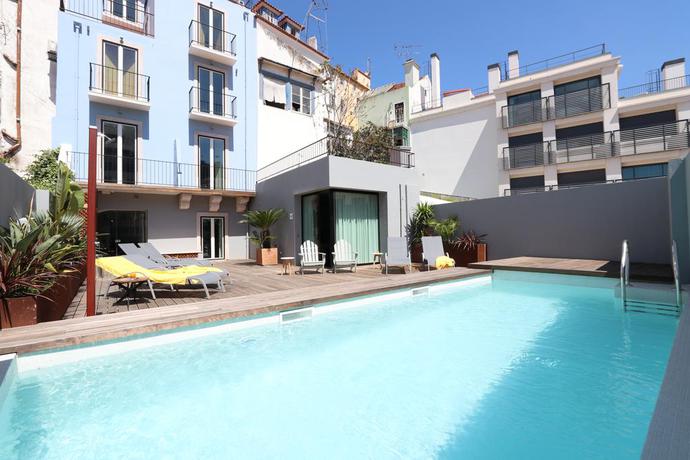 Imagen de la piscina del Apartamentos Light Blue Apartments - Downtown Lisbon. Foto 8