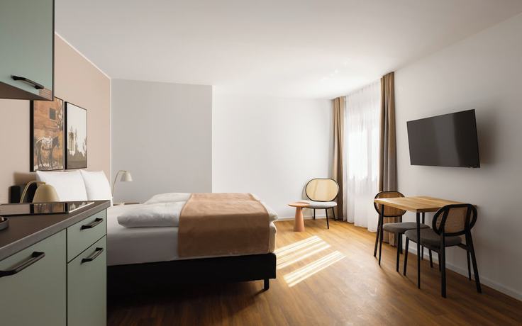 Imagen de la habitación del Apartamentos Limehome D&uuml;sseldorf Pionierstra&szlig;e. Foto 14