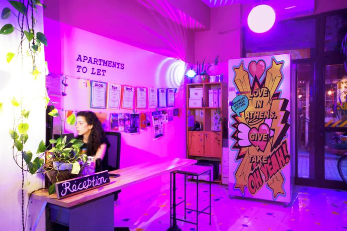 Imagen de los interiores del Apartamentos Live in Athens, Psyrri Central. Foto 17