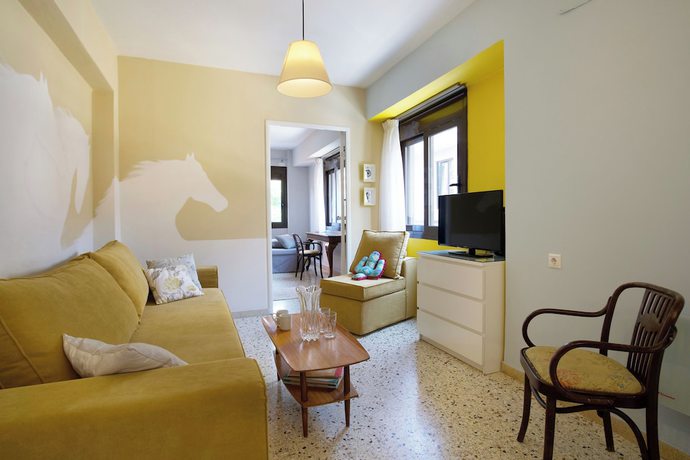 Imagen de la habitación del Apartamentos Live in Athens, Psyrri Central. Foto 8