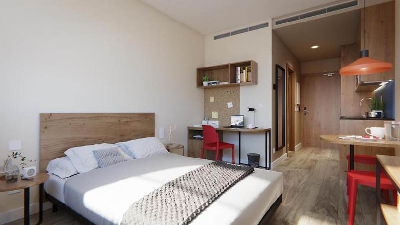 Imagen de la habitación del Apartamentos Livensa Living Studios Madrid Alcobendas. Foto 5