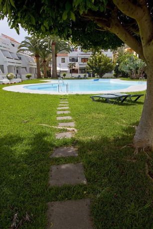 Imagen de la piscina del Apartamentos Los Rosales, Playa Cancajos. Foto 16