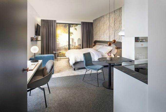 Imagen de la habitación del Apartamentos MASEVEN Frankfurt Messe. Foto 4