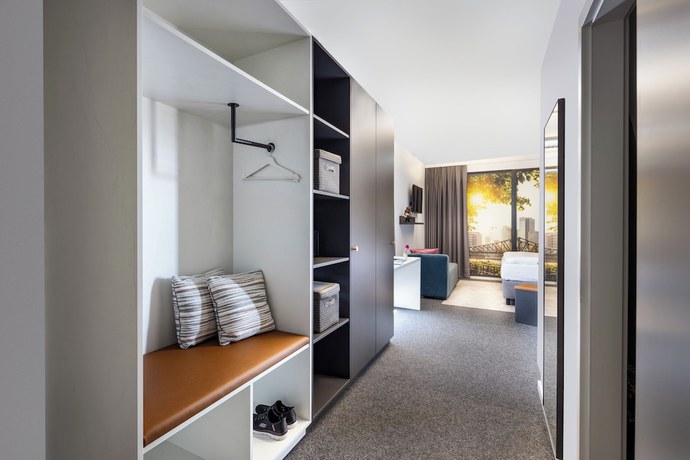 Imagen de la habitación del Apartamentos MASEVEN Frankfurt Messe. Foto 8