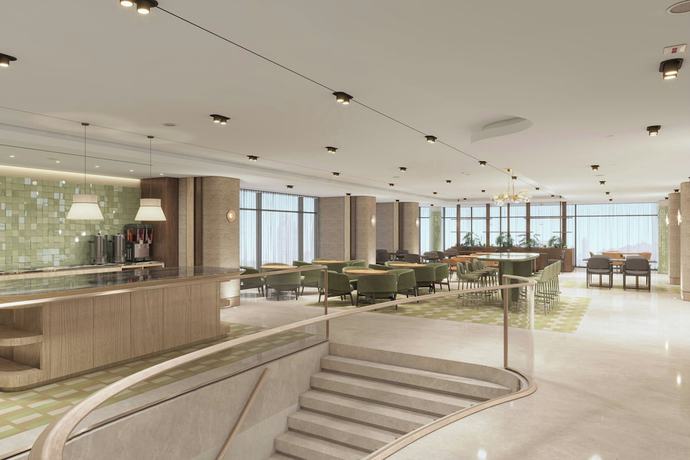 Imagen del bar/restaurante del Apartamentos Marriott Executive Apartments Istanbul Investvadi. Foto 3