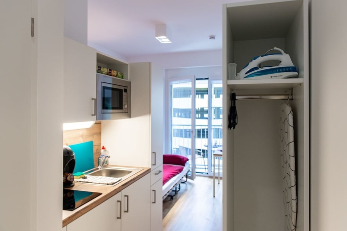 Imagen de la habitación del Apartamentos MyRoom - Top Munich Serviced Apartments. Foto 9