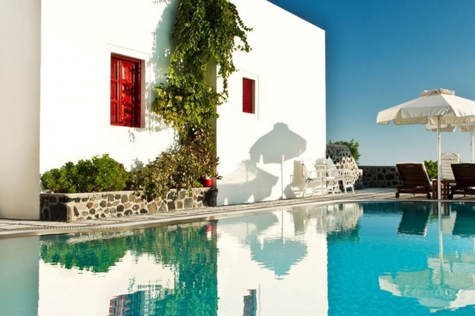 Imagen general del Apartamentos Nikos Villas Hotel In Oia Santorini. Foto 10