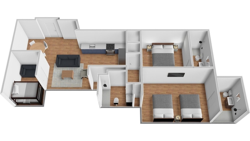Imagen de la habitación del Apartamentos Ocean's Edge. Foto 2