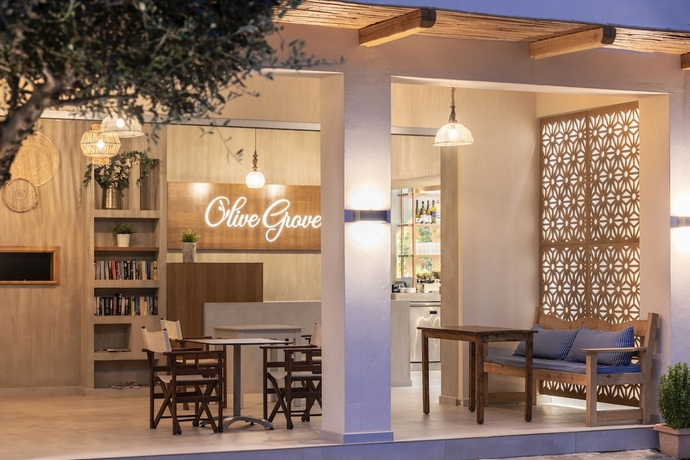 Imagen del bar/restaurante del Apartamentos Olive Grove, Elounda. Foto 5