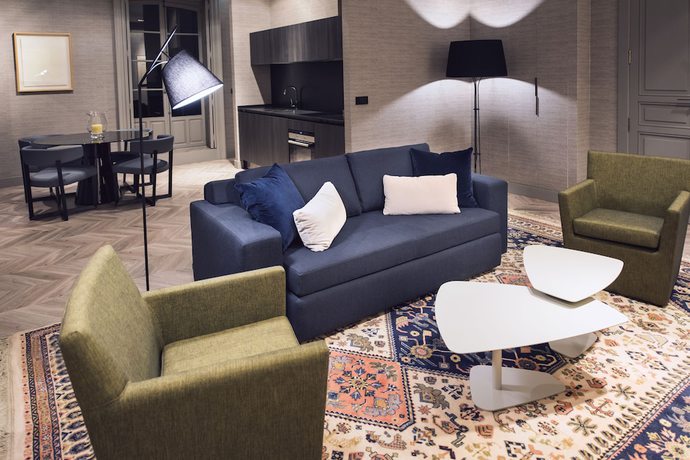 Imagen de la habitación del Apartamentos Palacio Salvetti Suites. Foto 2