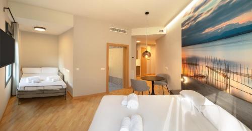 Imagen de la habitación del Apartamentos Palau Valencia. Foto 5