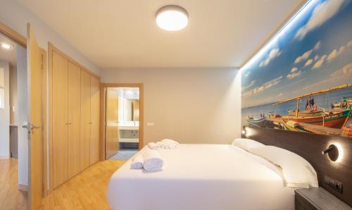 Imagen de la habitación del Apartamentos Palau Valencia. Foto 7